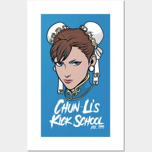 Chun-Li's Kick School V2 Posters and Art